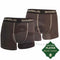 Boxers homme en bambou doux et confortables, ensemble de 2 boxers avec coutures plates.