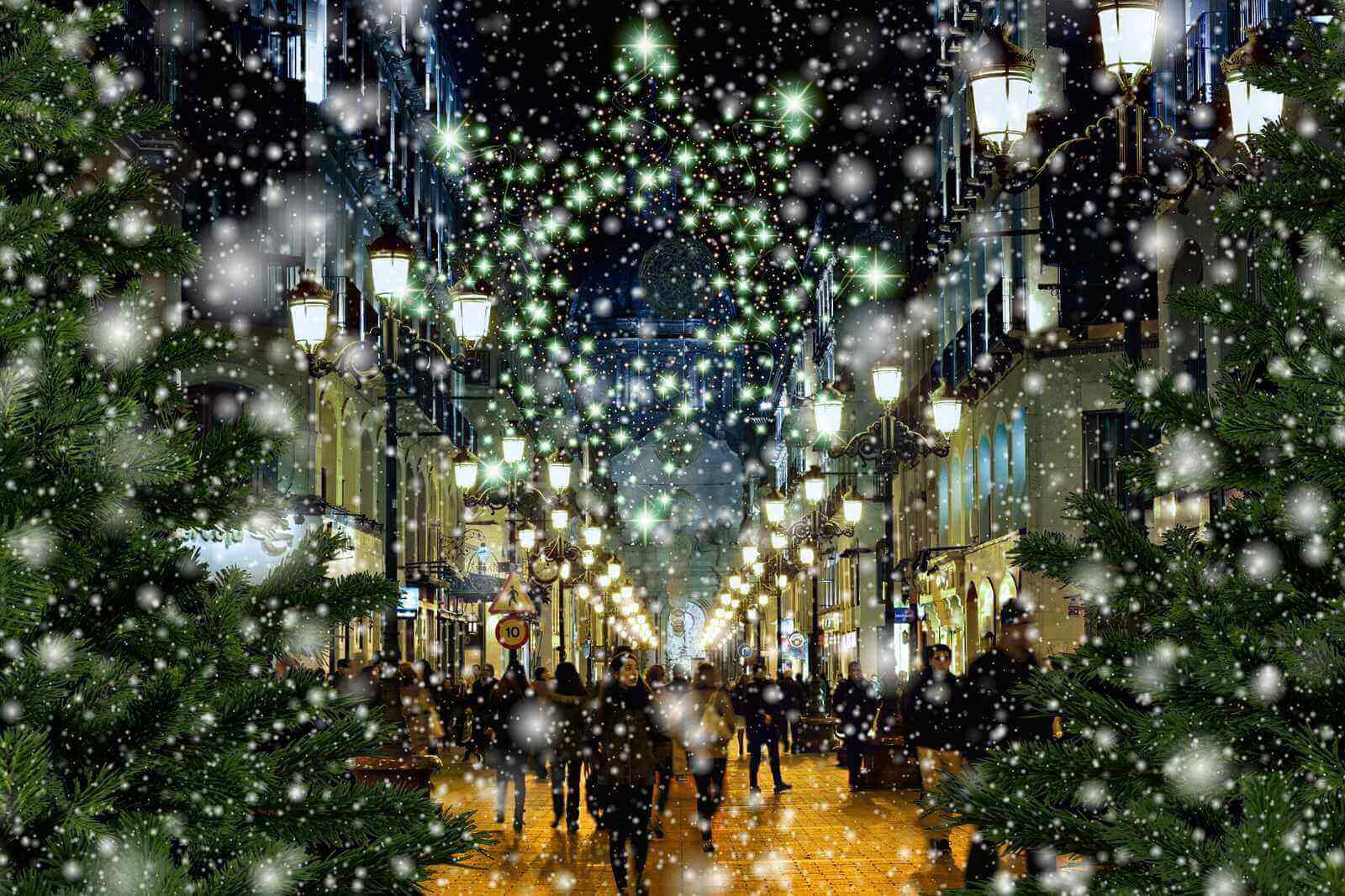 La magie de Noël par ses illuminations