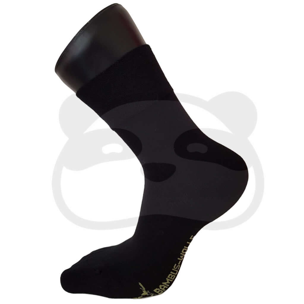 Chaussette Homme Laine Et Bambou 39/42 / Noir Chaussettes