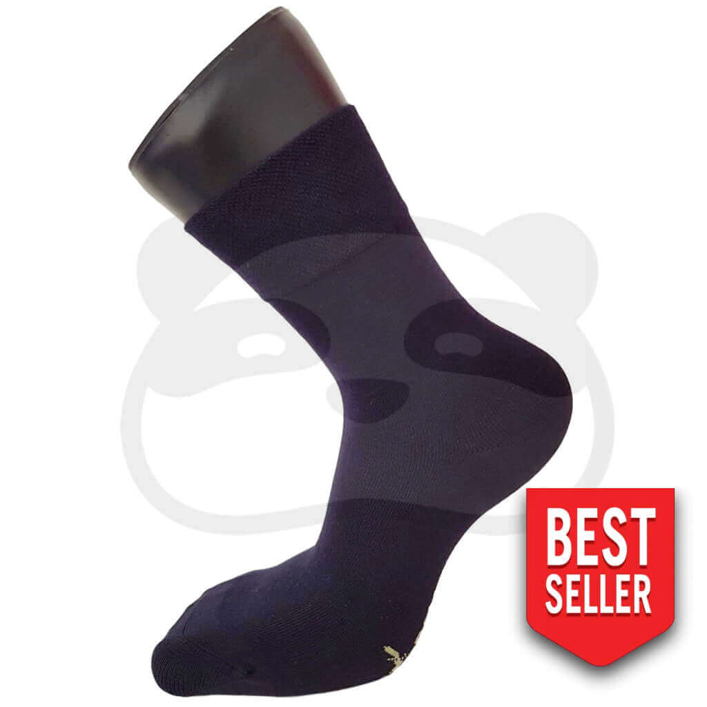 Chaussette Non Comprimante Bambou Homme Femme 35/38 / Marine Chaussettes