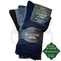 Chaussettes bambou coton fantaisie - 3 paires avec style chiné et remaille main, confort optimal pour homme.