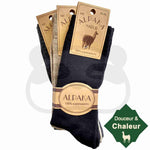 Chaussettes en laine d'alpaga - 3 paires - Vignette | chaussettes-bambou.fr