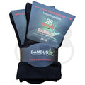 Chaussettes extra larges bambou, 2 paires pour mollets forts avec bord sans élastique, confort optimal.