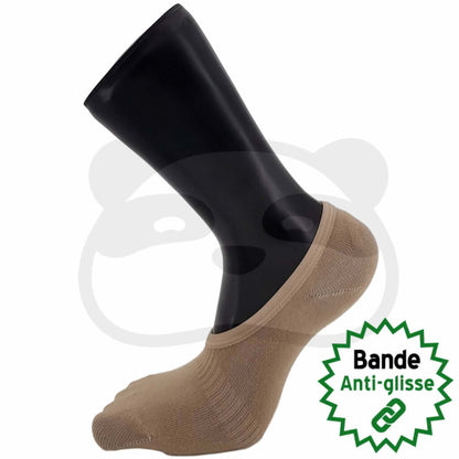 Chaussettes Invisibles Bambou 35/38 / Beige Invisible