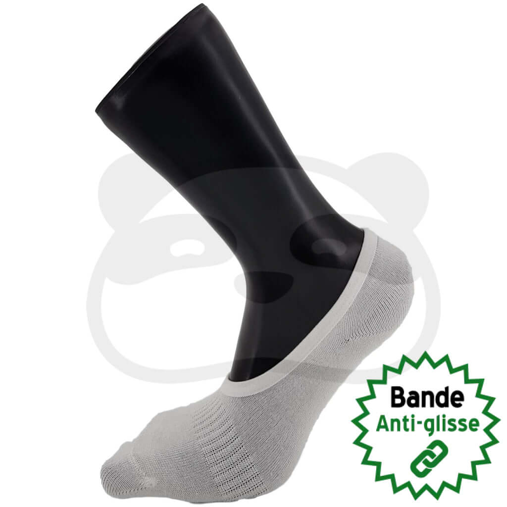 Chaussettes Invisibles Bambou 35/38 / Blanc Invisible