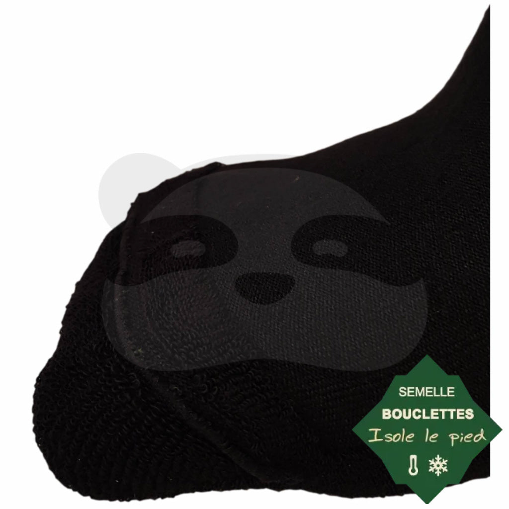 Présence De Bouclette En Pointe Interieur Chaussette Bambou