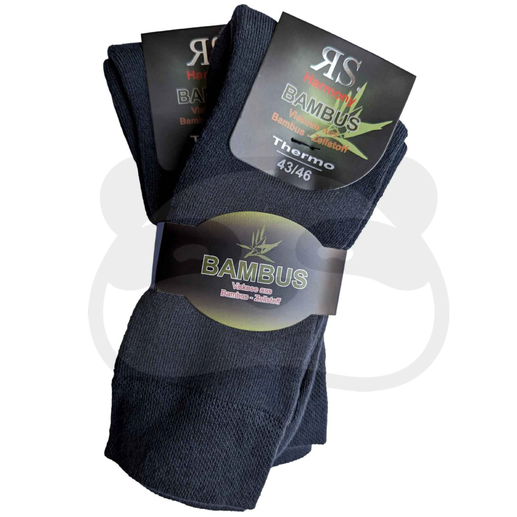 Chaussettes toute bouclette Bambou en paquets, 100% douceur, thermo chaudes et moelleuses.