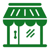 Logo de point relais pour retrait marchandises