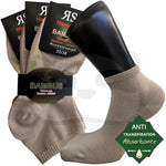 Socquettes Respirantes en Bambou Anti Transpiration - 3 Paires - Vignette | chaussettes-bambou.fr